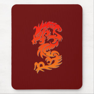 Tapis De Souris Souris d'Imaginaire de dragon chinois