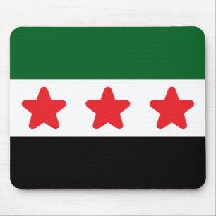 Tapis De Souris souris du pavé de drapeau de Syrie
