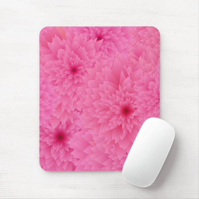 Tapis De Souris Souris florale élégant avec un design unique (Avec souris)
