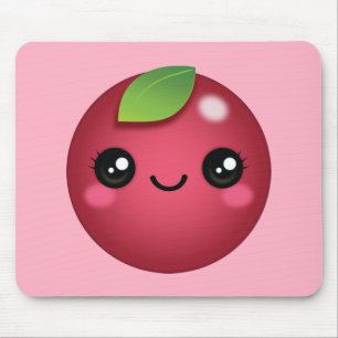 Tapis De Souris Souris Kawaii Cranberry