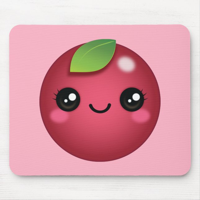 Tapis De Souris Souris Kawaii Cranberry (Devant)