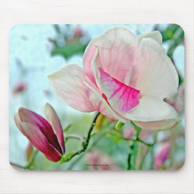 Tapis De Souris Souris Magnolia (Devant)