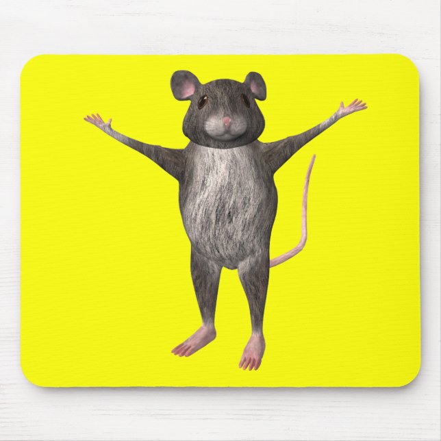 Tapis De Souris Souris maison conviviale (Devant)