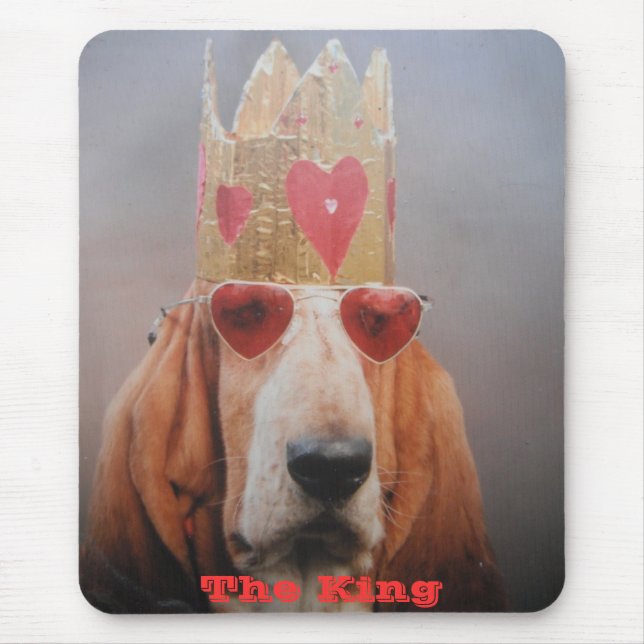 Tapis De Souris Souris Mat Le Roi (Devant)