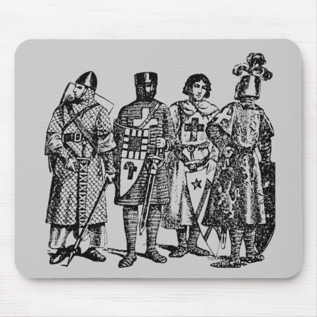 Tapis De Souris Souris médiévale Knights (Devant)