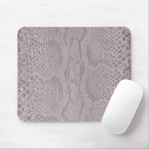 Tapis De Souris Souris Motif beige-gris Snakeskin