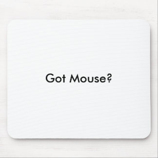 Tapis De Souris Souris obtenue ?