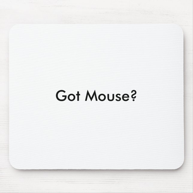 Tapis De Souris Souris obtenue ? (Devant)