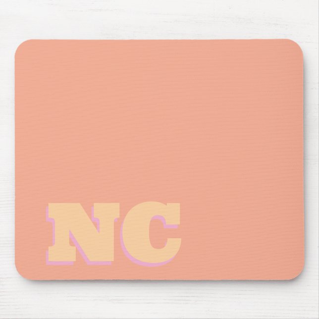 Tapis De Souris Souris ordinateur corail (Devant)