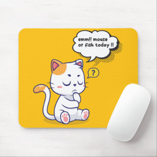 Tapis De Souris Souris ou poisson ? - animal de compagnie drôle -