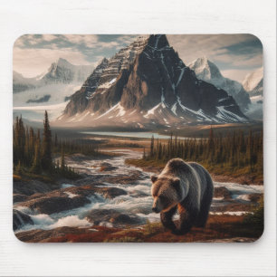 Tapis De Souris Souris Ours Grizzli