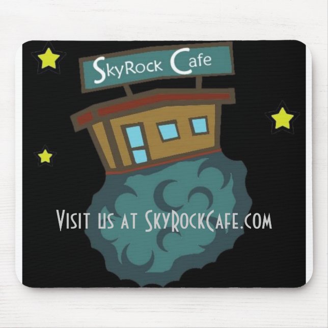 Tapis De Souris souris pad2 de café de skyrock (Devant)