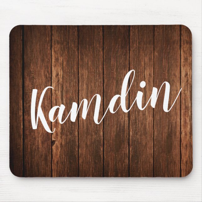 Tapis De Souris Souris personnalisée Pad Barn Bois Pays rustique (Devant)