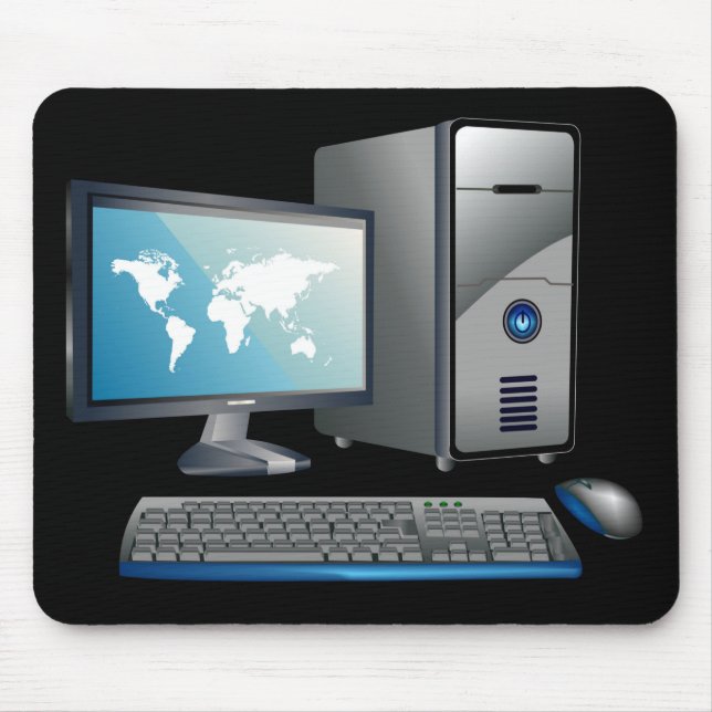 Tapis De Souris Souris pour ordinateur de bureau très amusant (Devant)