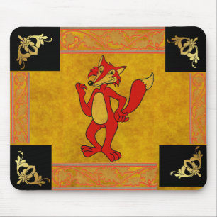Tapis De Souris Souris Red Fox