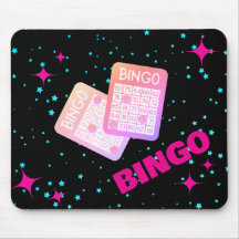 Souris rose Bingo