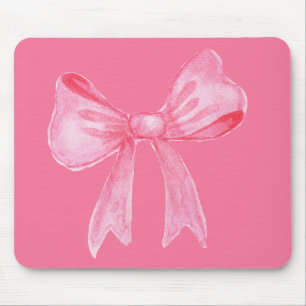 Tapis De Souris Souris rose - Collection Bow rose