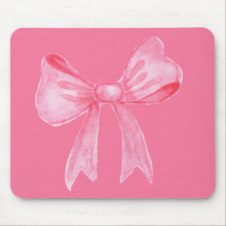 Tapis De Souris Souris rose - Collection Bow rose