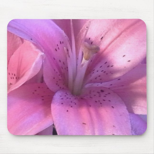 Tapis De Souris Souris rose Lily (Devant)