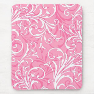 Tapis De Souris Souris rose ornementale