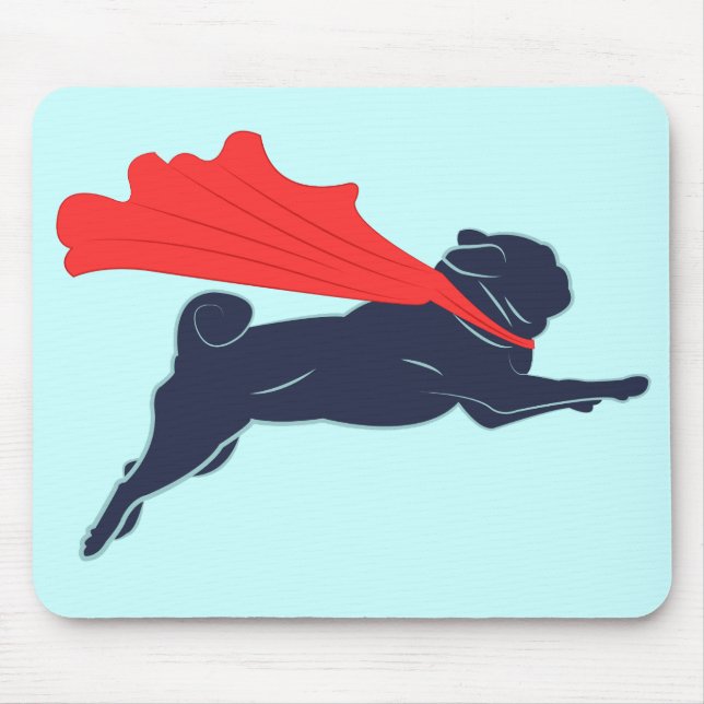 Tapis De Souris Souris super Carlin (Devant)