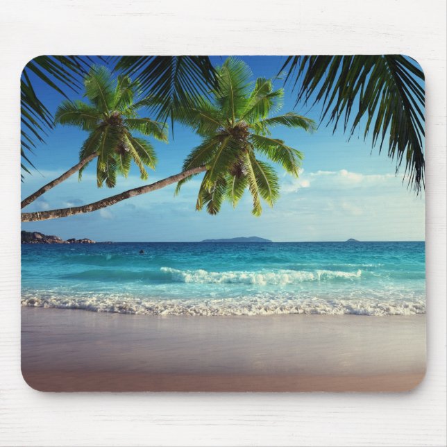 Tapis De Souris Souris Tropical Beach (Devant)