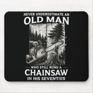 Tapis De Souris Sous-estimer un homme qui dirige Chaigovernment