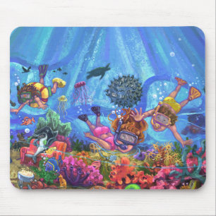 Tapis De Souris Sous la mer