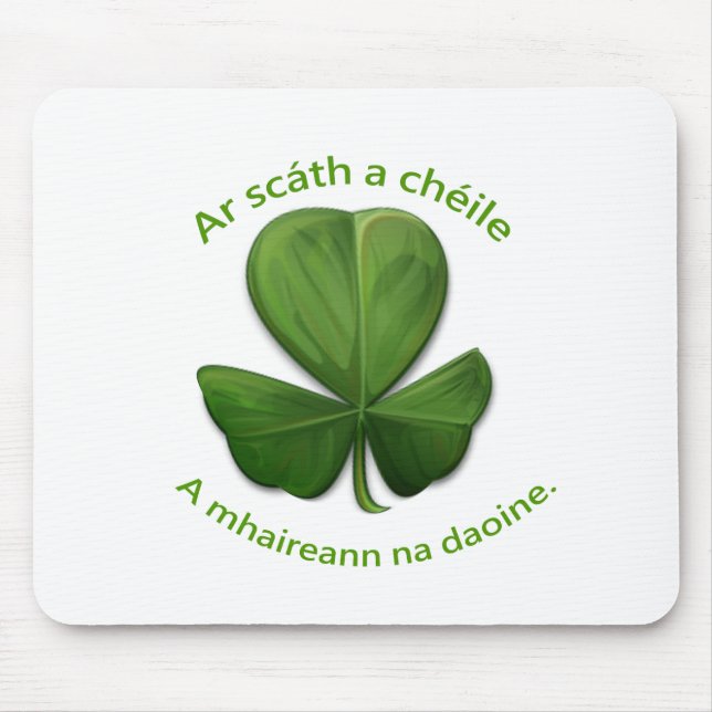 Tapis De Souris Sous l'abri de l'autre, les gens survivent (Devant)