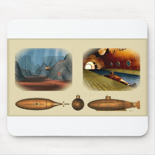 Tapis De Souris sous-marin (Devant)