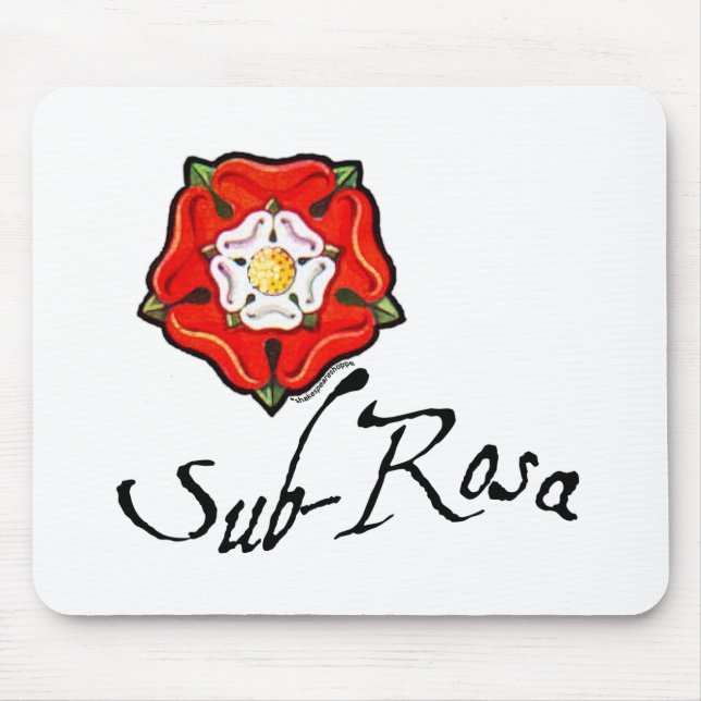 Tapis De Souris Sous Rosa (Devant)