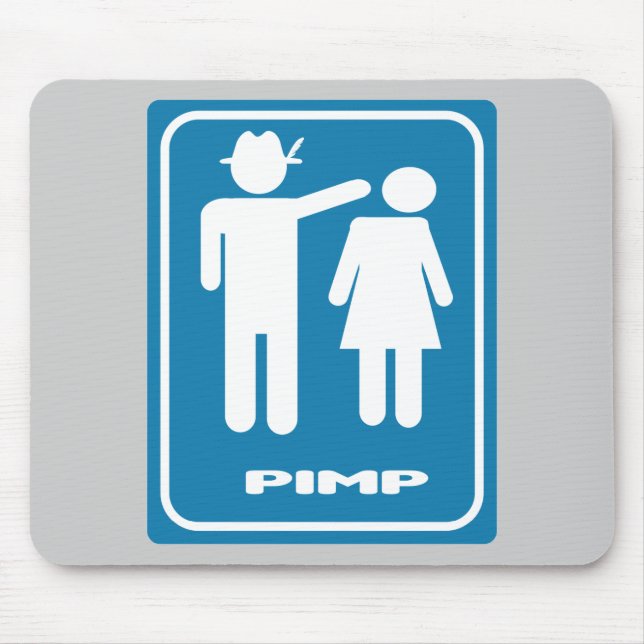 TAPIS DE SOURIS SOUTENEUR (Devant)