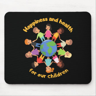 Tapis De Souris Soutenez la Journée internationale de l'enfant Pla