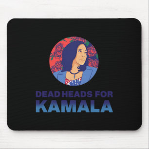 Tapis De Souris Soutenez les chefs 2024 du président Kamala Harris
