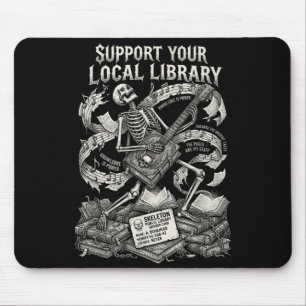 Tapis De Souris Soutenez votre librairie locale gothique