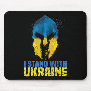 Tapis De Souris Soutenir l'Ukraine Je suis avec l'Ukraine Guerrier