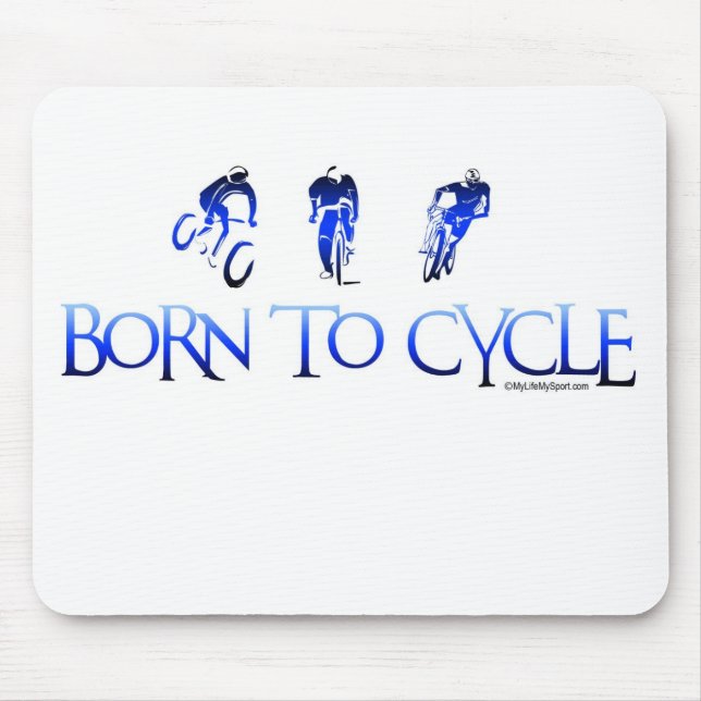 TAPIS DE SOURIS SOUTENU POUR FAIRE UN CYCLE (Devant)