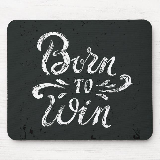 Tapis De Souris Soutenu pour gagner (Devant)