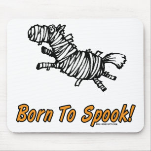 Tapis De Souris Soutenu pour spook le cheval de Halloween !