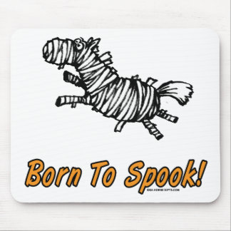 Tapis De Souris Soutenu pour spook le cheval de Halloween !