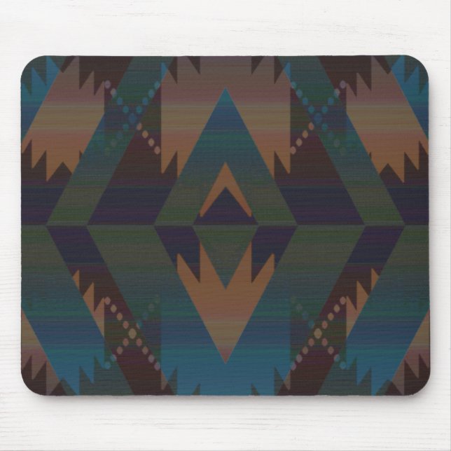 Tapis De Souris Southwest Design Aztec Imprimer Mousepad (Devant)