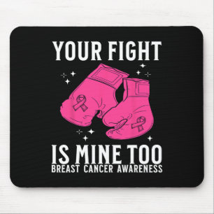 Tapis De Souris Soutien au cancer du sein Cadeaux Prix du cancer d