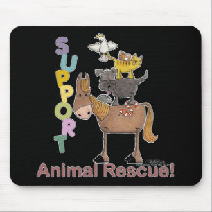 Tapis De Souris Soutien au sauvetage animal