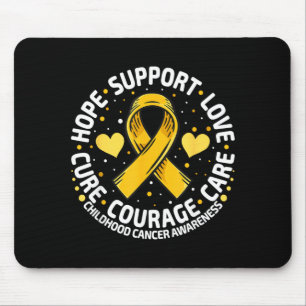 Tapis De Souris Soutien aux familles touchées par le cancer infant