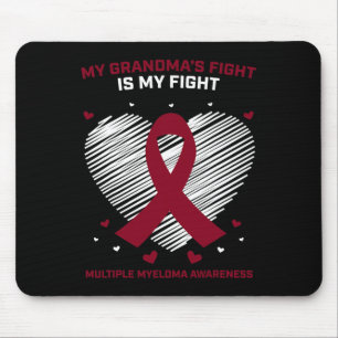 Tapis De Souris Soutien de grand-mère contre le cancer du sang che