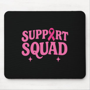 Tapis De Souris Soutien du guerrier du cancer du sein Équipe du ca