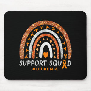 Tapis De Souris Soutien Escadrille Leucémie Sensibilisation Arc-en