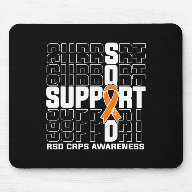 Tapis De Souris Soutien Escadron Rsd Sensibilisation Crps 2 (Devant)