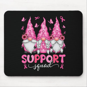 Tapis De Souris Soutien Gnomes de l'équipe Sensibilisation au canc