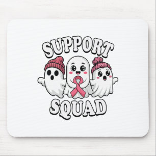 Tapis De Souris Soutien Squad Ghosts mignon Sensibilisation au can
